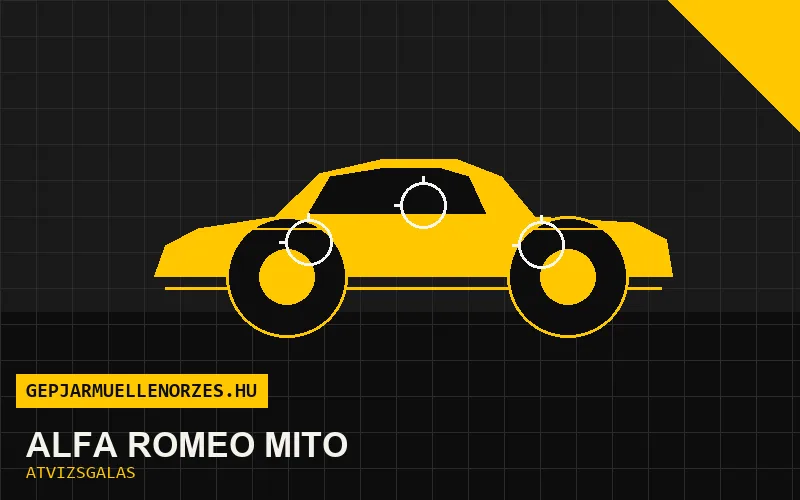 Alfa Romeo MiTo vásárlás előtti autó átvizsgálás a helyszínen