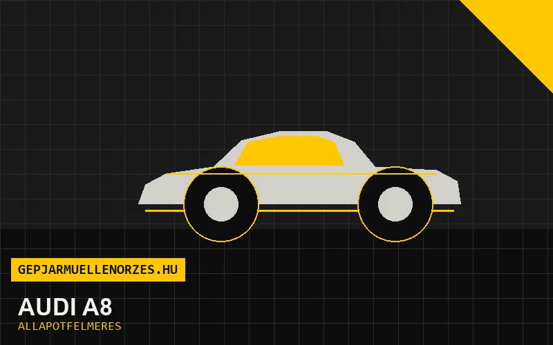 Audi A8 helyszíni állapotfelmérés és átvizsgálás