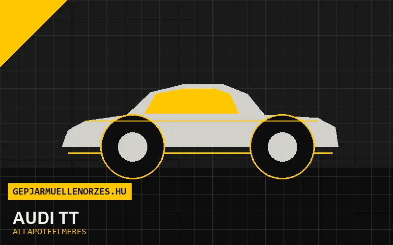 Audi TT helyszíni állapotfelmérés és átvizsgálás