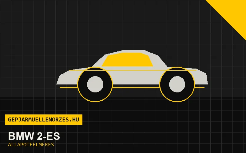BMW 2-es helyszíni állapotfelmérés és átvizsgálás