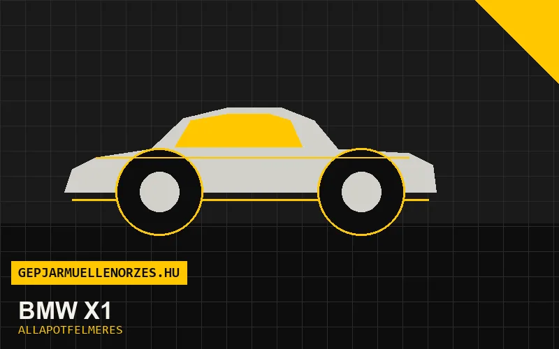 BMW X1 helyszíni állapotfelmérés és átvizsgálás