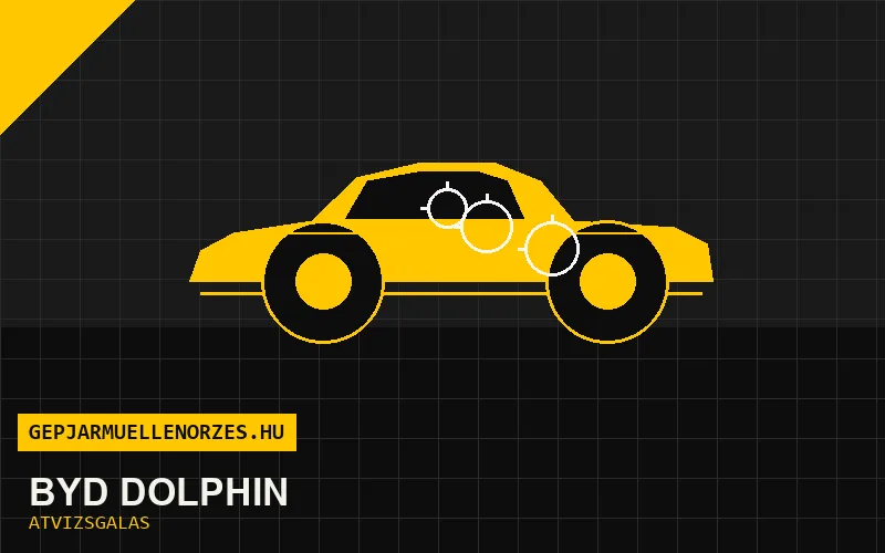 BYD Dolphin vásárlás előtti autó átvizsgálás a helyszínen