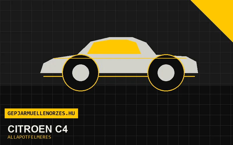 Citroën C4 helyszíni állapotfelmérés és átvizsgálás