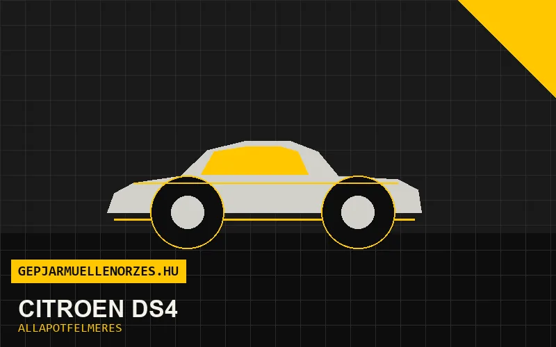 Citroën DS4 helyszíni állapotfelmérés és átvizsgálás
