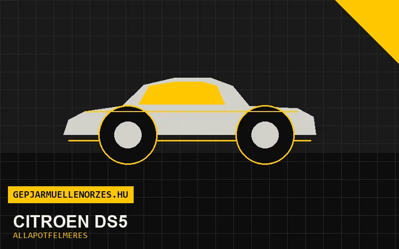 Citroën DS5 helyszíni állapotfelmérés és átvizsgálás