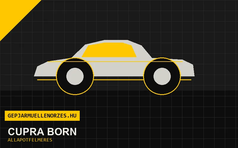 Cupra Born helyszíni állapotfelmérés és átvizsgálás