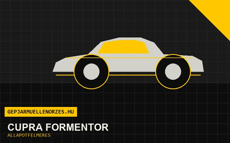 Cupra Formentor helyszíni állapotfelmérés és átvizsgálás