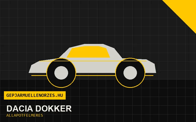 Dacia Dokker helyszíni állapotfelmérés és átvizsgálás