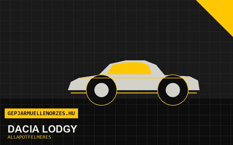 Dacia Lodgy helyszíni állapotfelmérés és átvizsgálás