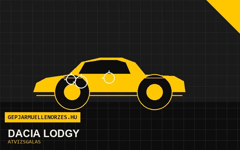 Dacia Lodgy vásárlás előtti autó átvizsgálás a helyszínen