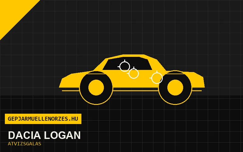 Dacia Logan vásárlás előtti autó átvizsgálás a helyszínen