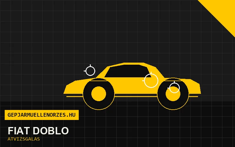 Fiat Doblo vásárlás előtti autó átvizsgálás a helyszínen