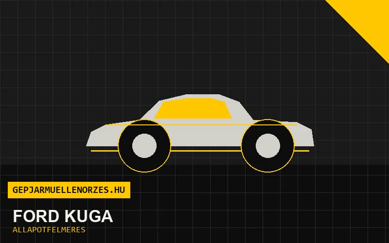 Ford Kuga helyszíni állapotfelmérés és átvizsgálás