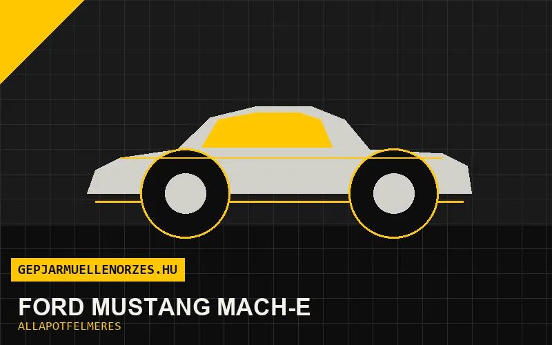 Ford Mustang Mach-E helyszíni állapotfelmérés és átvizsgálás