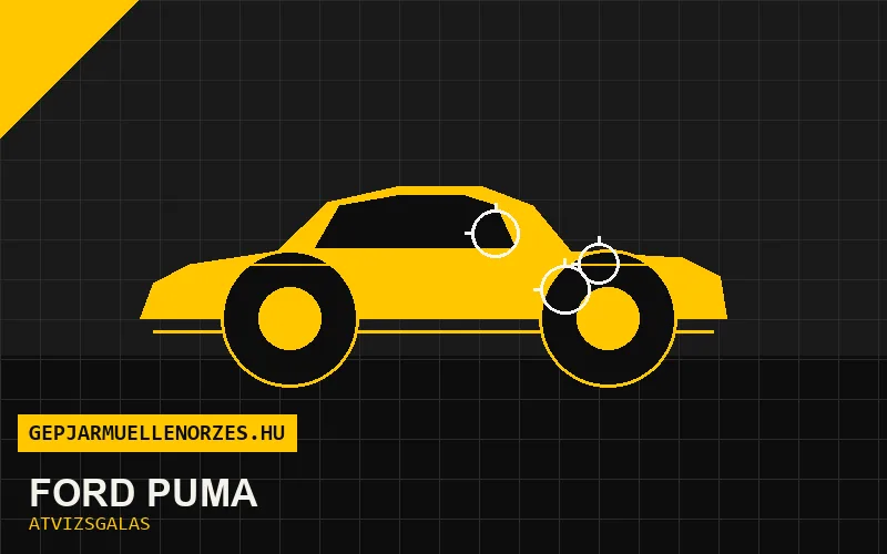 Ford Puma vásárlás előtti autó átvizsgálás a helyszínen