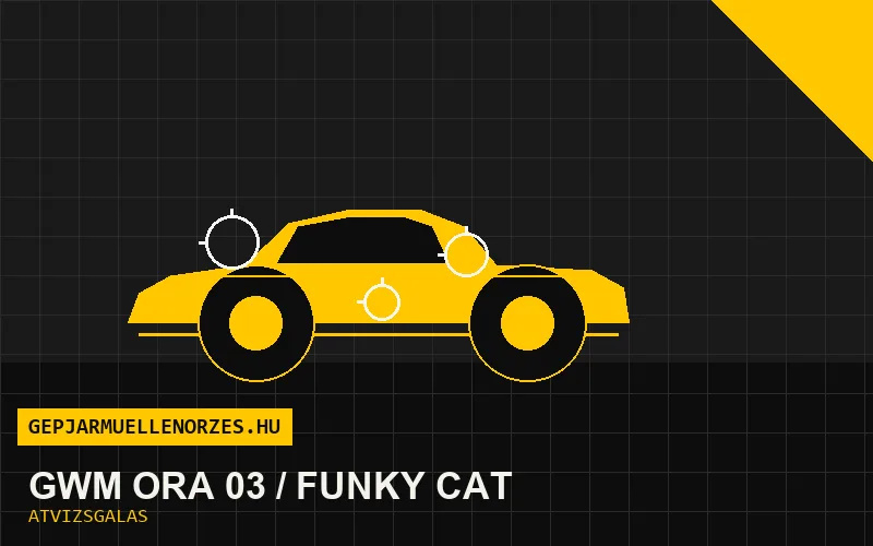 GWM Ora 03 / Funky Cat vásárlás előtti autó átvizsgálás a helyszínen