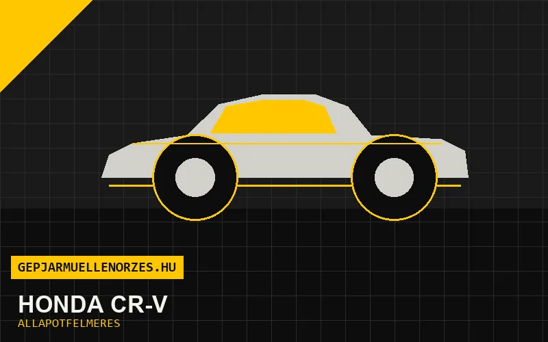 Honda CR-V helyszíni állapotfelmérés és átvizsgálás