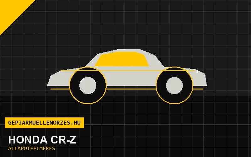 Honda CR-Z helyszíni állapotfelmérés és átvizsgálás