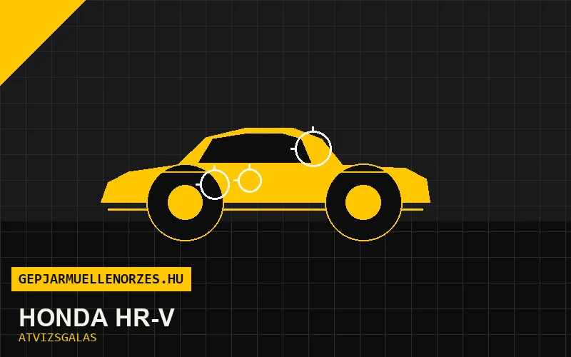 Honda HR-V vásárlás előtti autó átvizsgálás a helyszínen
