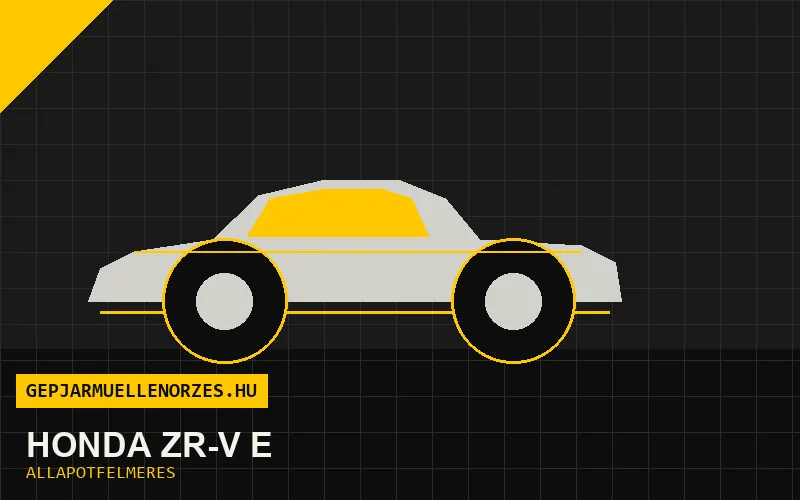 Honda ZR-V e helyszíni állapotfelmérés és átvizsgálás