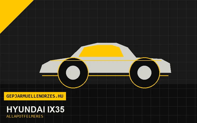 Hyundai ix35 helyszíni állapotfelmérés és átvizsgálás