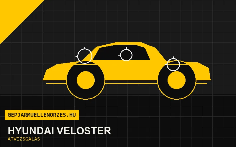 Hyundai Veloster vásárlás előtti autó átvizsgálás a helyszínen