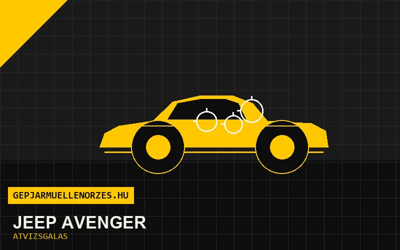Jeep Avenger vásárlás előtti autó átvizsgálás a helyszínen