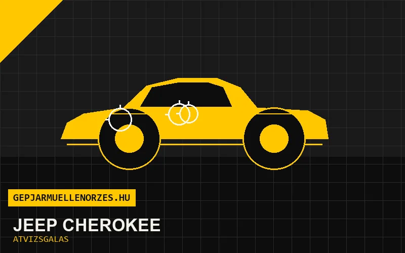 Jeep Cherokee vásárlás előtti autó átvizsgálás a helyszínen