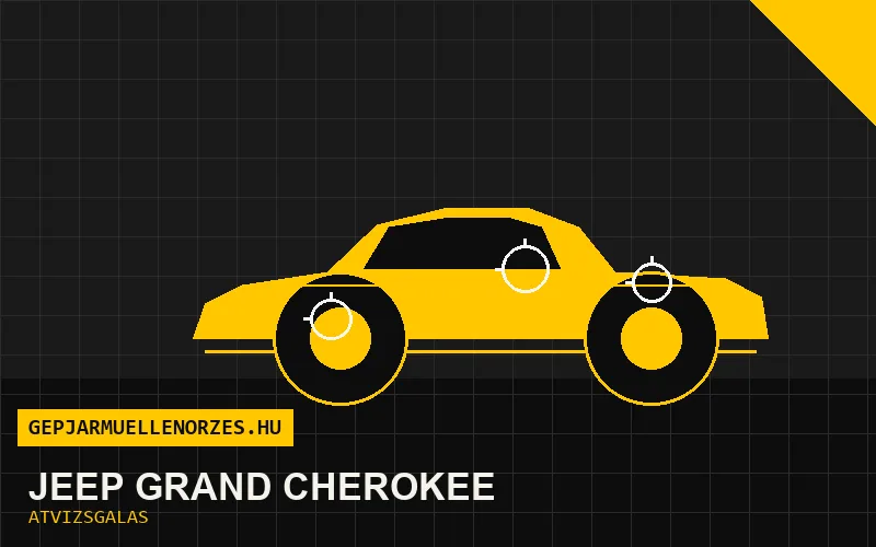 Jeep Grand Cherokee vásárlás előtti autó átvizsgálás a helyszínen