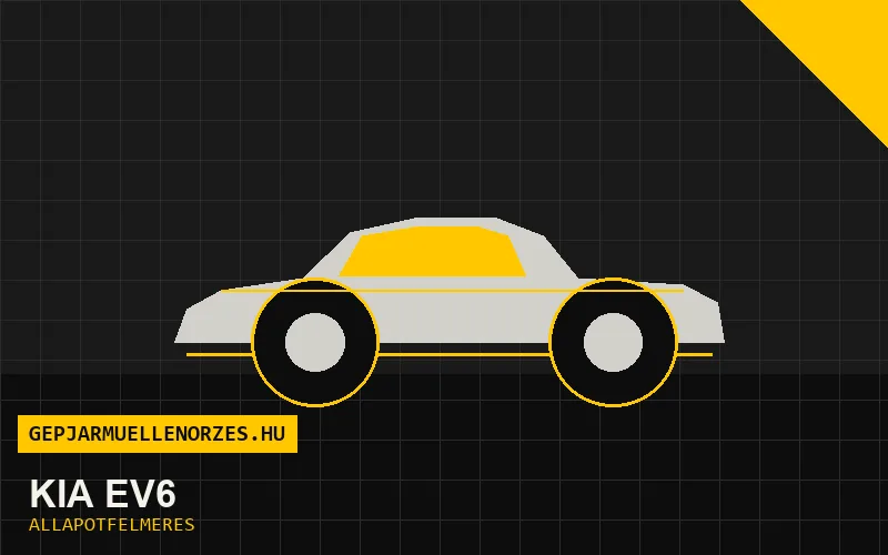 Kia EV6 helyszíni állapotfelmérés és átvizsgálás