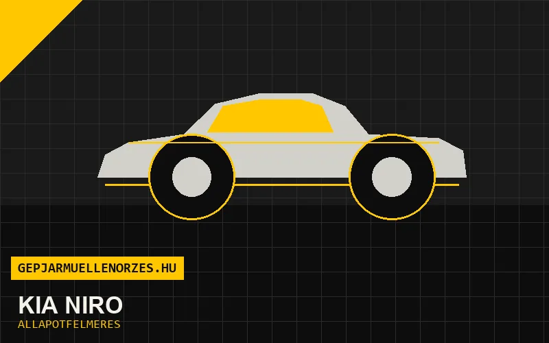 Kia Niro helyszíni állapotfelmérés és átvizsgálás