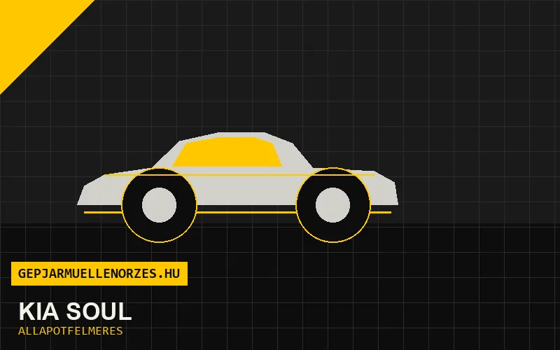 Kia Soul helyszíni állapotfelmérés és átvizsgálás