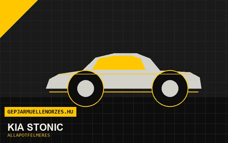 Kia Stonic helyszíni állapotfelmérés és átvizsgálás
