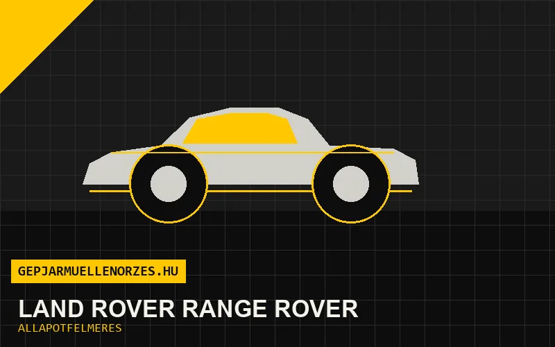 Land Rover Range Rover helyszíni állapotfelmérés és átvizsgálás