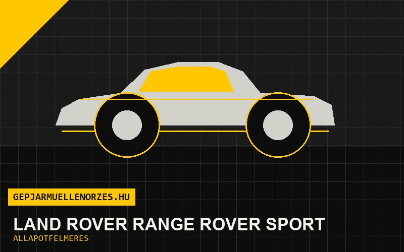 Land Rover Range Rover Sport helyszíni állapotfelmérés és átvizsgálás