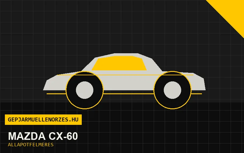 Mazda CX-60 helyszíni állapotfelmérés és átvizsgálás