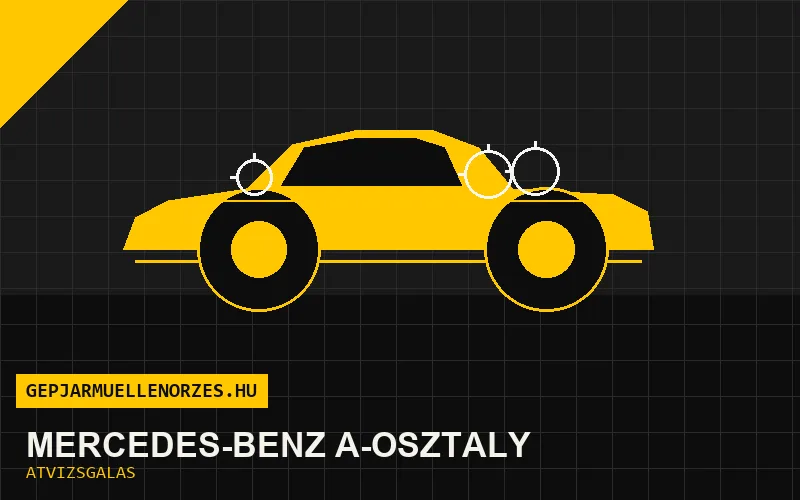 Mercedes-Benz A-osztály vásárlás előtti autó átvizsgálás a helyszínen