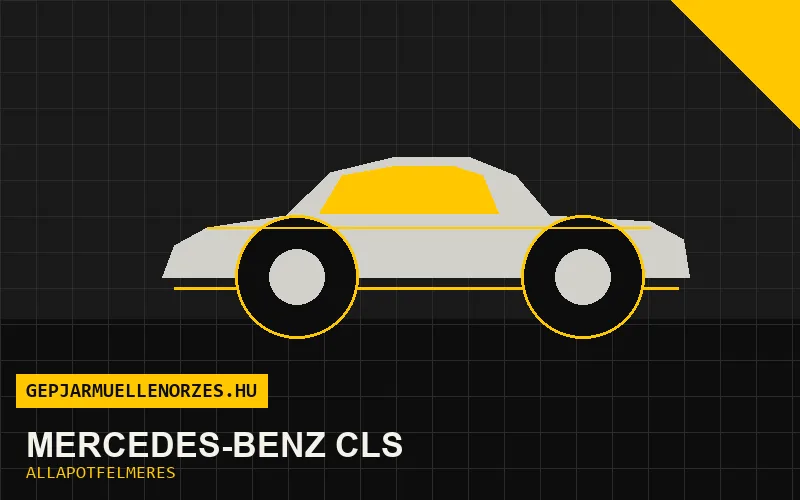 Mercedes-Benz CLS helyszíni állapotfelmérés és átvizsgálás