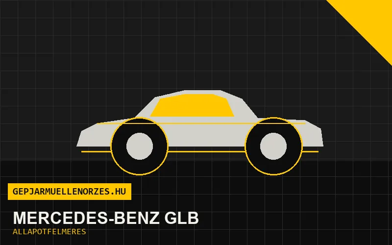 Mercedes-Benz GLB helyszíni állapotfelmérés és átvizsgálás