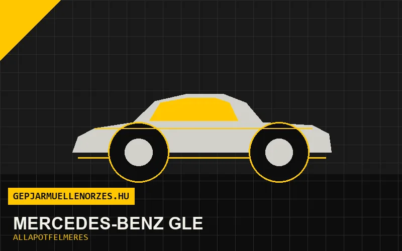 Mercedes-Benz GLE helyszíni állapotfelmérés és átvizsgálás