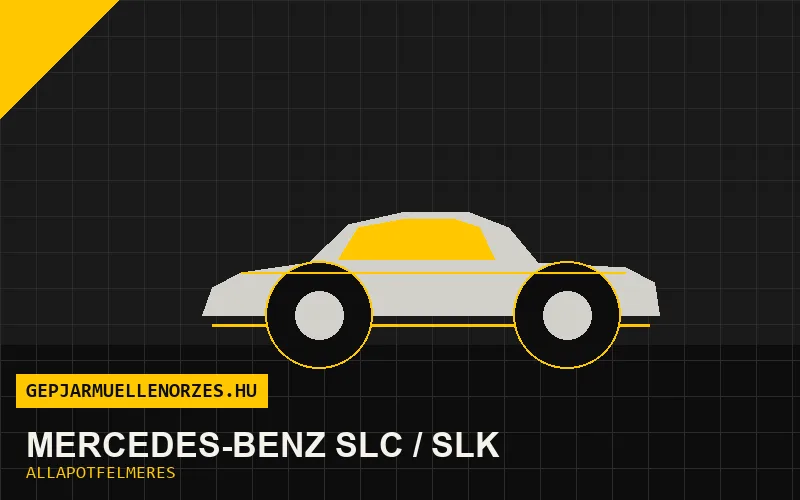 Mercedes-Benz SLC / SLK helyszíni állapotfelmérés és átvizsgálás