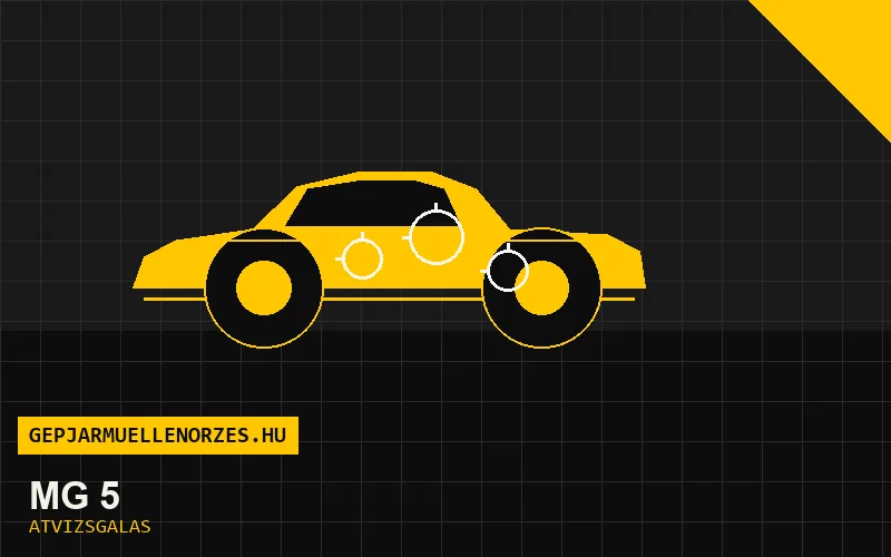 MG 5 vásárlás előtti autó átvizsgálás a helyszínen