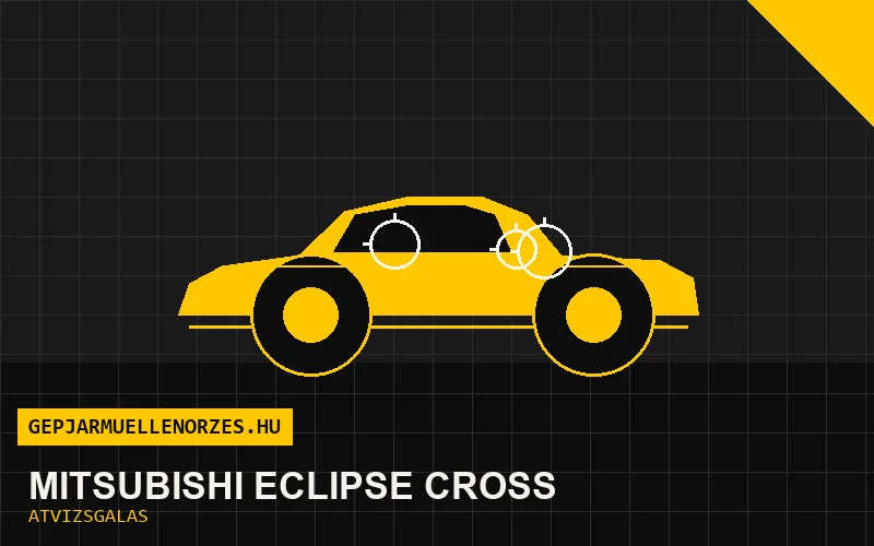 Mitsubishi Eclipse Cross vásárlás előtti autó átvizsgálás a helyszínen