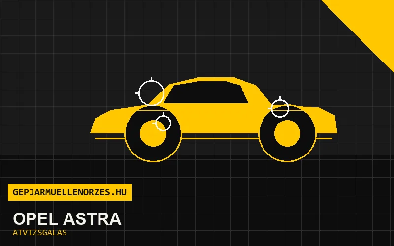 Opel Astra vásárlás előtti autó átvizsgálás a helyszínen