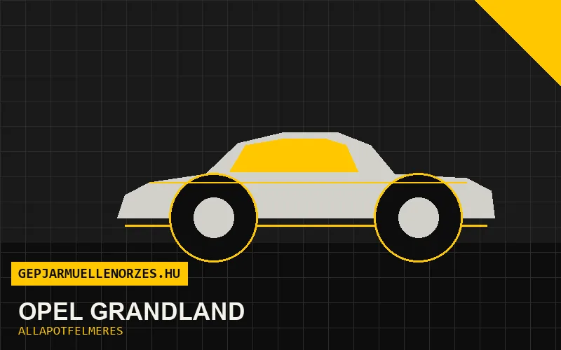 Opel Grandland helyszíni állapotfelmérés és átvizsgálás