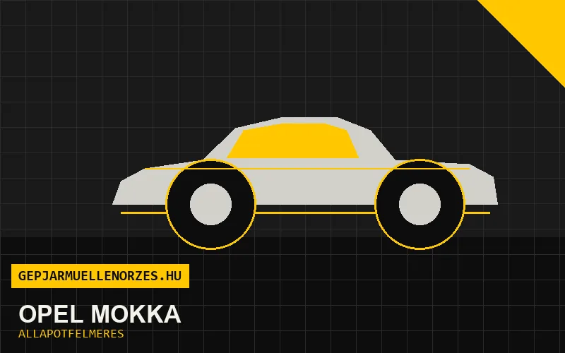 Opel Mokka helyszíni állapotfelmérés és átvizsgálás