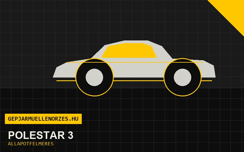 Polestar 3 helyszíni állapotfelmérés és átvizsgálás