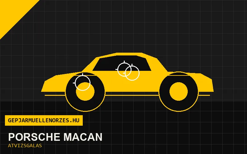 Porsche Macan vásárlás előtti autó átvizsgálás a helyszínen