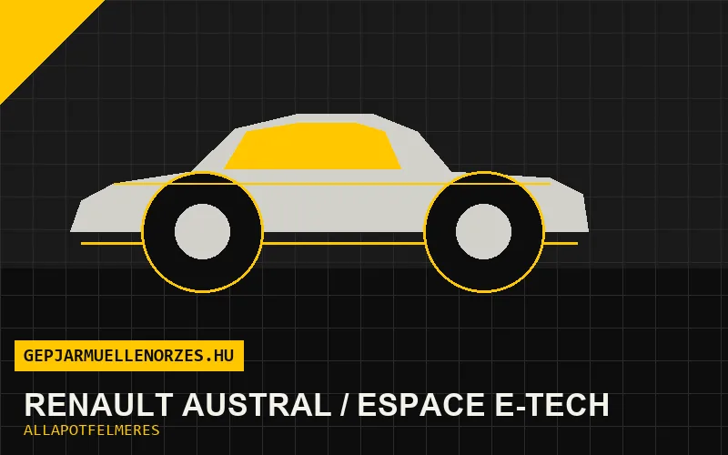 Renault Austral / Espace E-Tech helyszíni állapotfelmérés és átvizsgálás