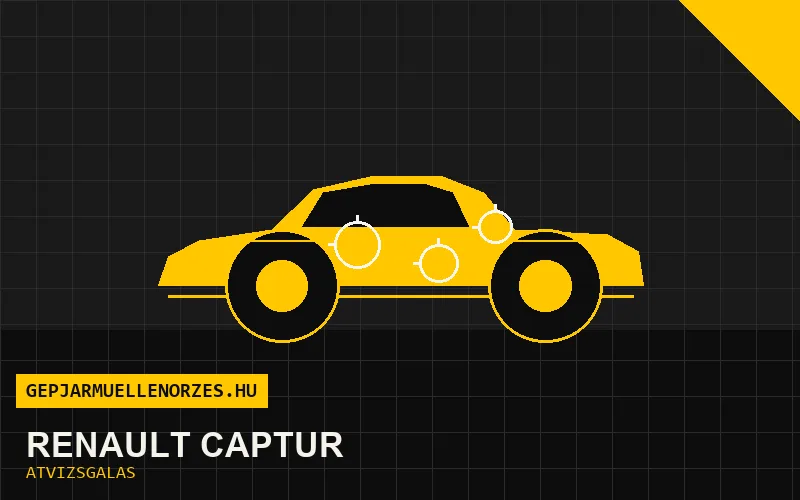 Renault Captur vásárlás előtti autó átvizsgálás a helyszínen